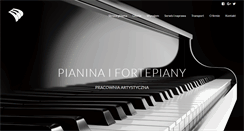 Desktop Screenshot of pianinafortepiany.pl